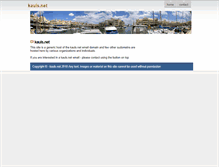 Tablet Screenshot of kauls.net